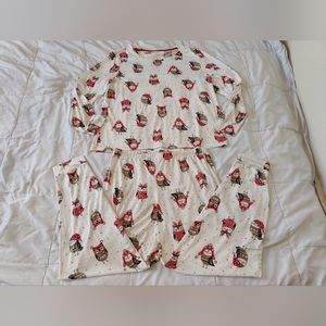 Secret Treasures Owl PrintLong Sleeve Pajamas Set 🦉 (Med)/(8-10) ❤️🦉❤️